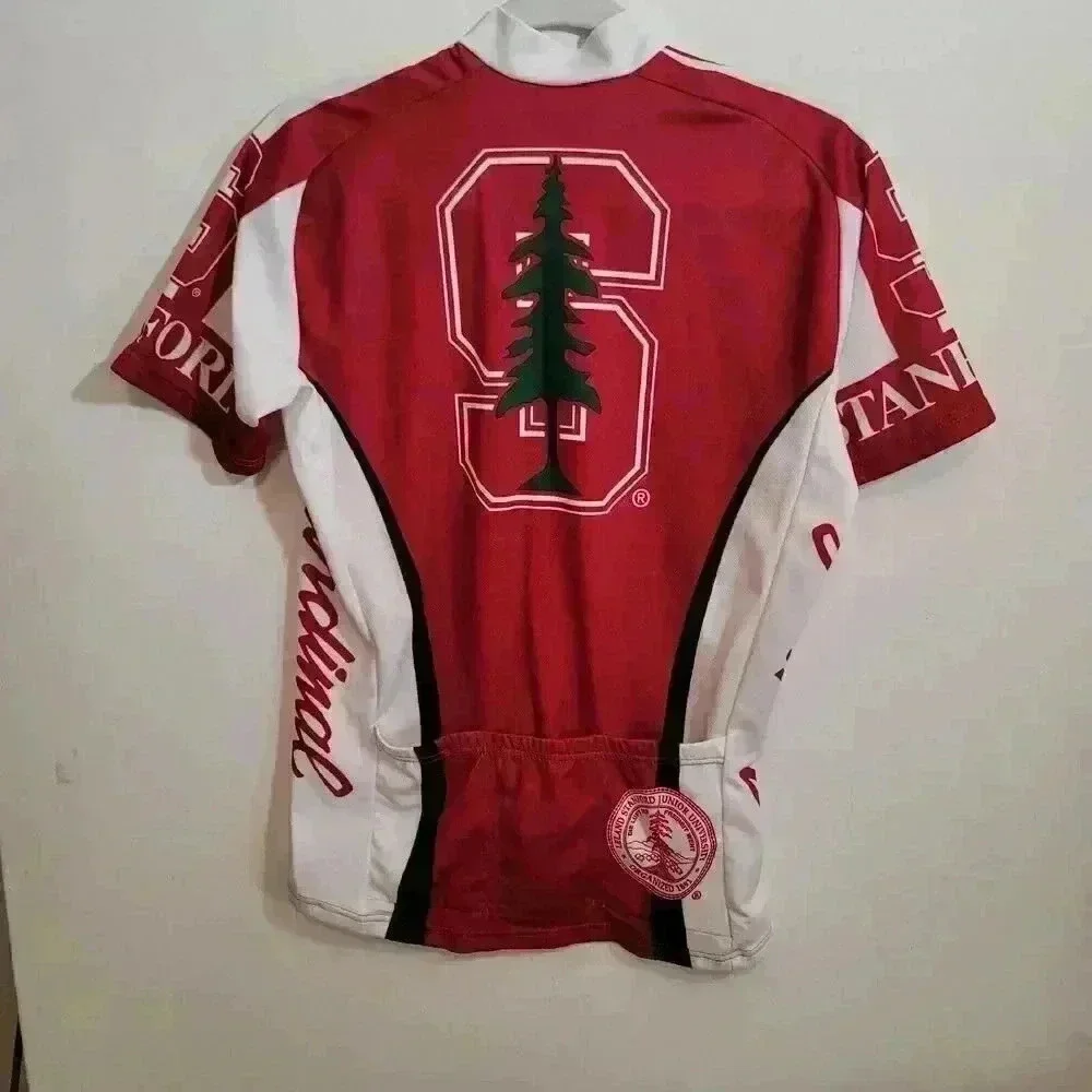 Stanford University Cardinals Cyclists Shirt Unisex Sz Medium - Picture 2 of 6